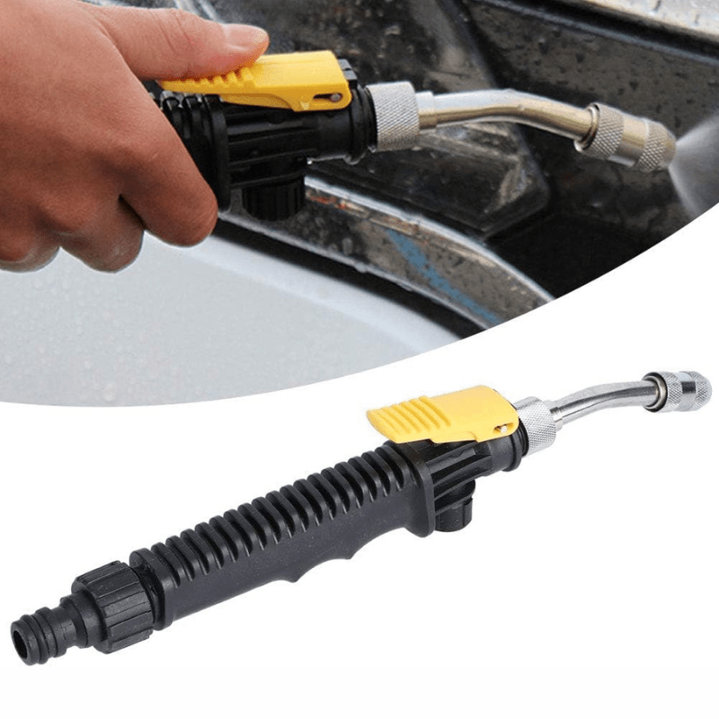 3TON High Pressure Water Sprayer Gun – 6m Spring Tube Hose Car Wash Nozzle, Replacement Handheld Spray Hose for Cleaning