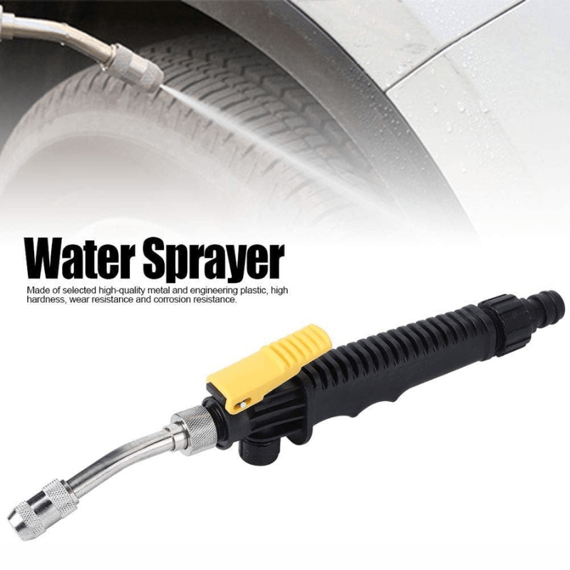 3TON High Pressure Water Sprayer Gun – 6m Spring Tube Hose Car Wash Nozzle, Replacement Handheld Spray Hose for Cleaning