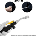 3TON High Pressure Water Sprayer Gun – 6m Spring Tube Hose Car Wash Nozzle, Replacement Handheld Spray Hose for Cleaning