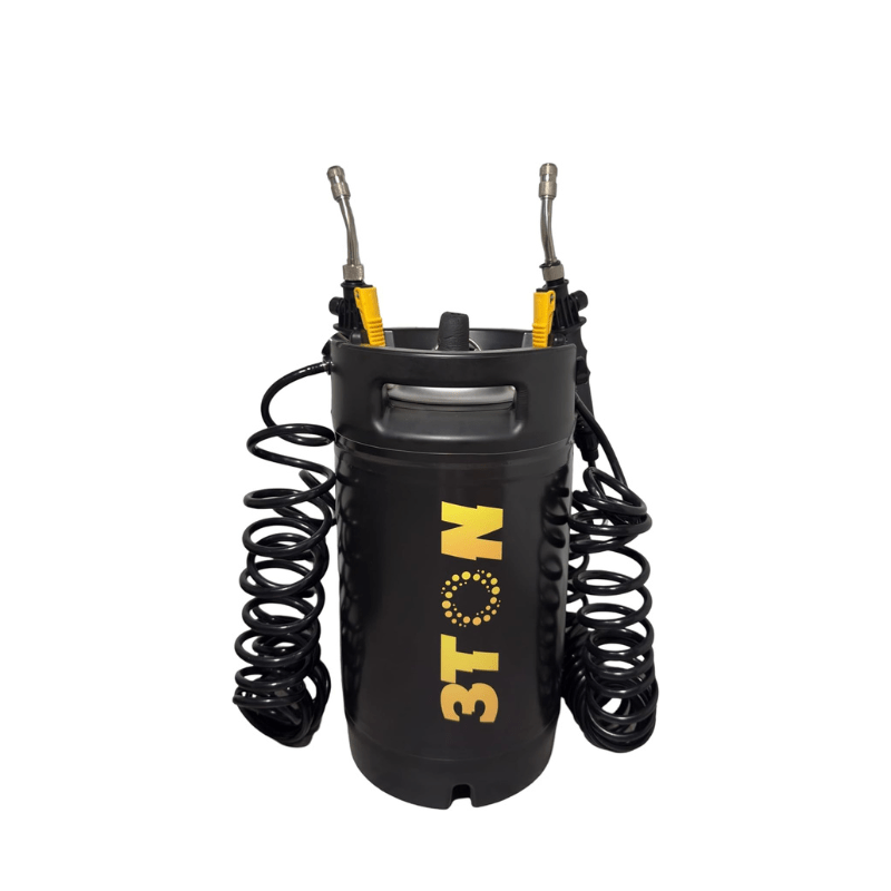 3TON 3-Gallon PPF Tank Sprayer – Stainless Steel High-Pressure Compression Pump with Gauge for Paint Protection Film & Tint