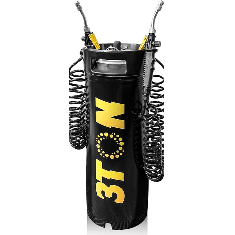 3TON 5-Gallon PPF Tank Sprayer – Stainless Steel High-Pressure Compression Pump with Gauge, Leak-Free Keg for Tint & Film