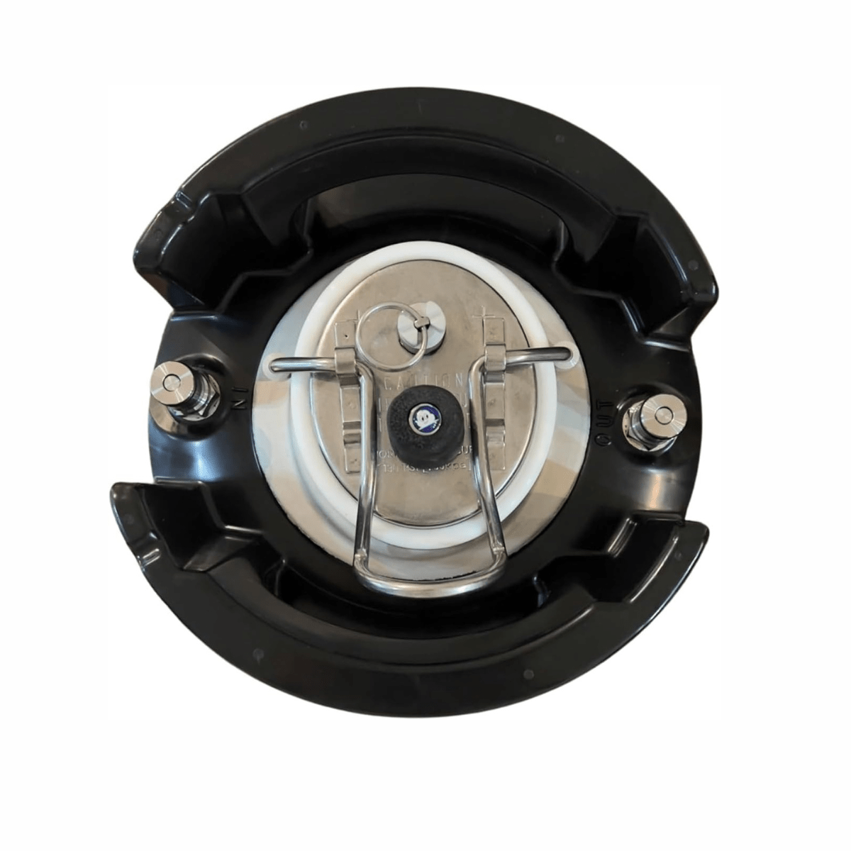 3TON Stainless Steel Keg Lid – High-Pressure Replacement Tank Cover with New O-Ring for PPF & Window Tint Sprayer Tanks