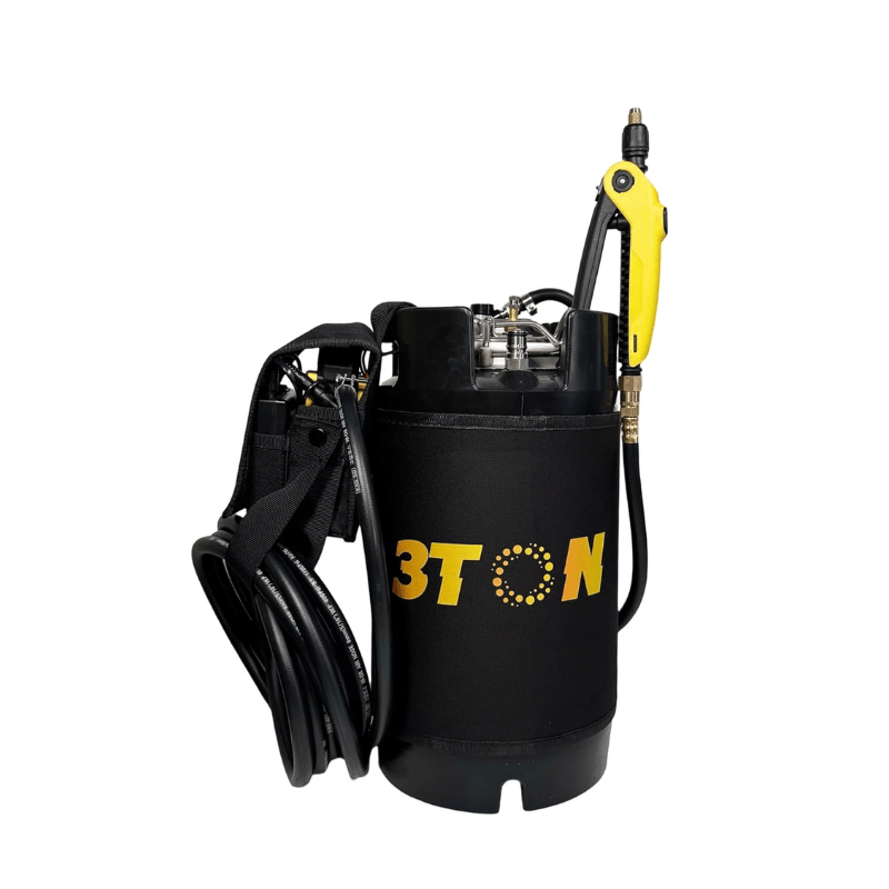 Upgraded 3TON 3-Gallon PPF Tank with Airless Electronic Spray System β Stainless Steel High-Pressure Sprayer for Tint & Film