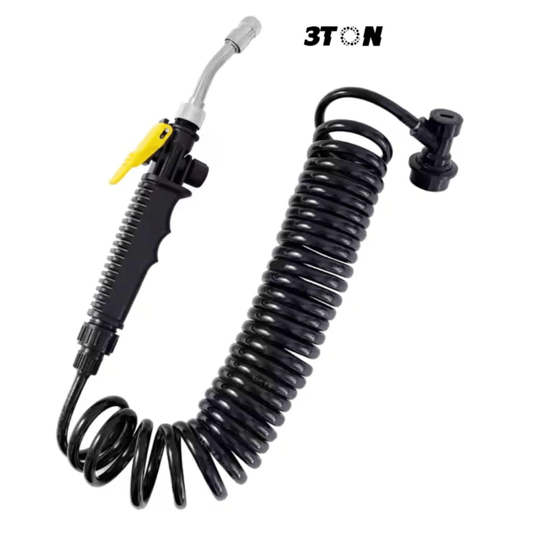 3TON High Pressure Water Sprayer with 6m Spring Tube Hose – Car Wash Nozzle Gun, Replacement Spray Hose & Handheld Sprayer